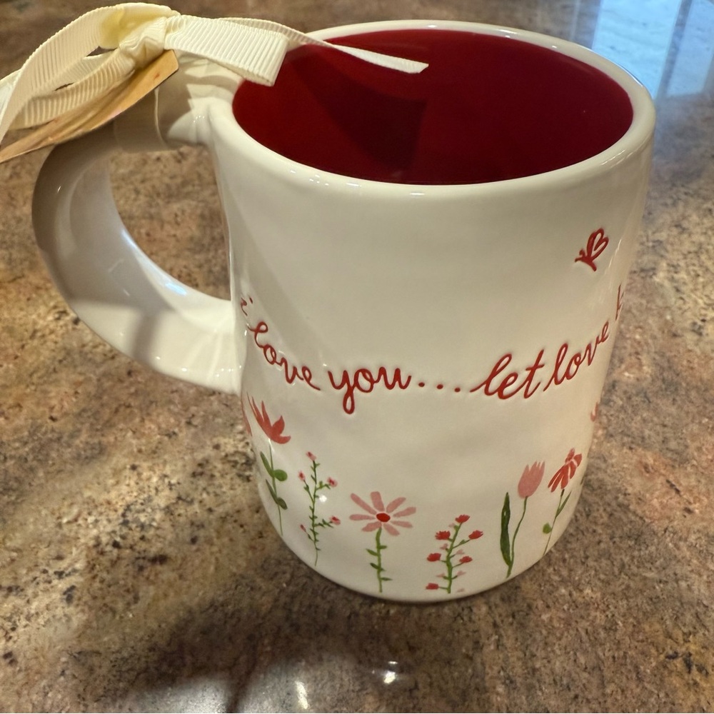 RAE DUNN “I love you… let love bloom… love is in the air” Mug
